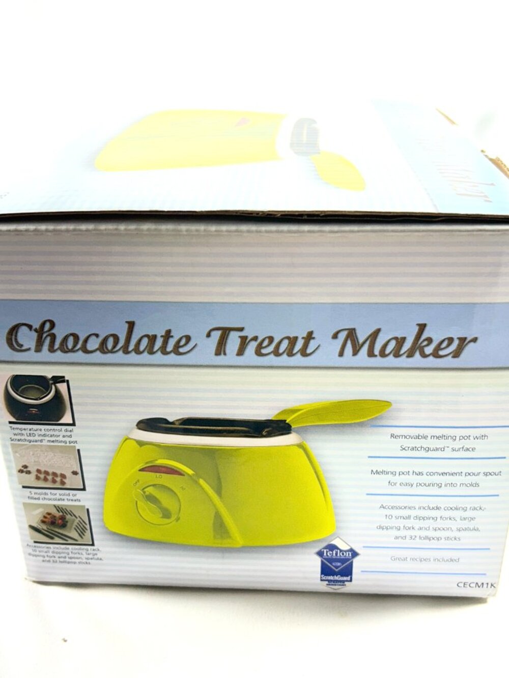 Chocolate Treat Maker With Accessories and Recipes. New In Box